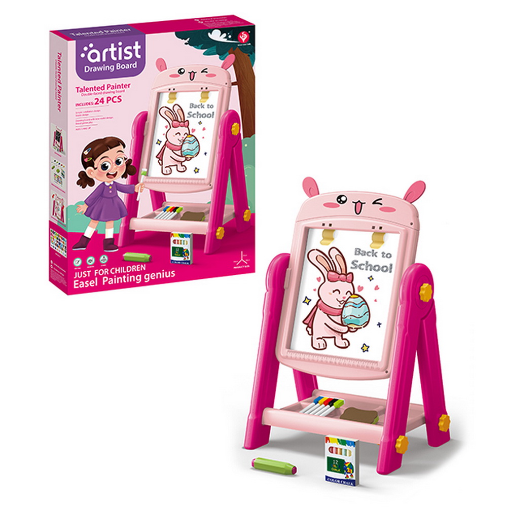 PIZARRA PEDESTAL CONEJO 24 PCS.