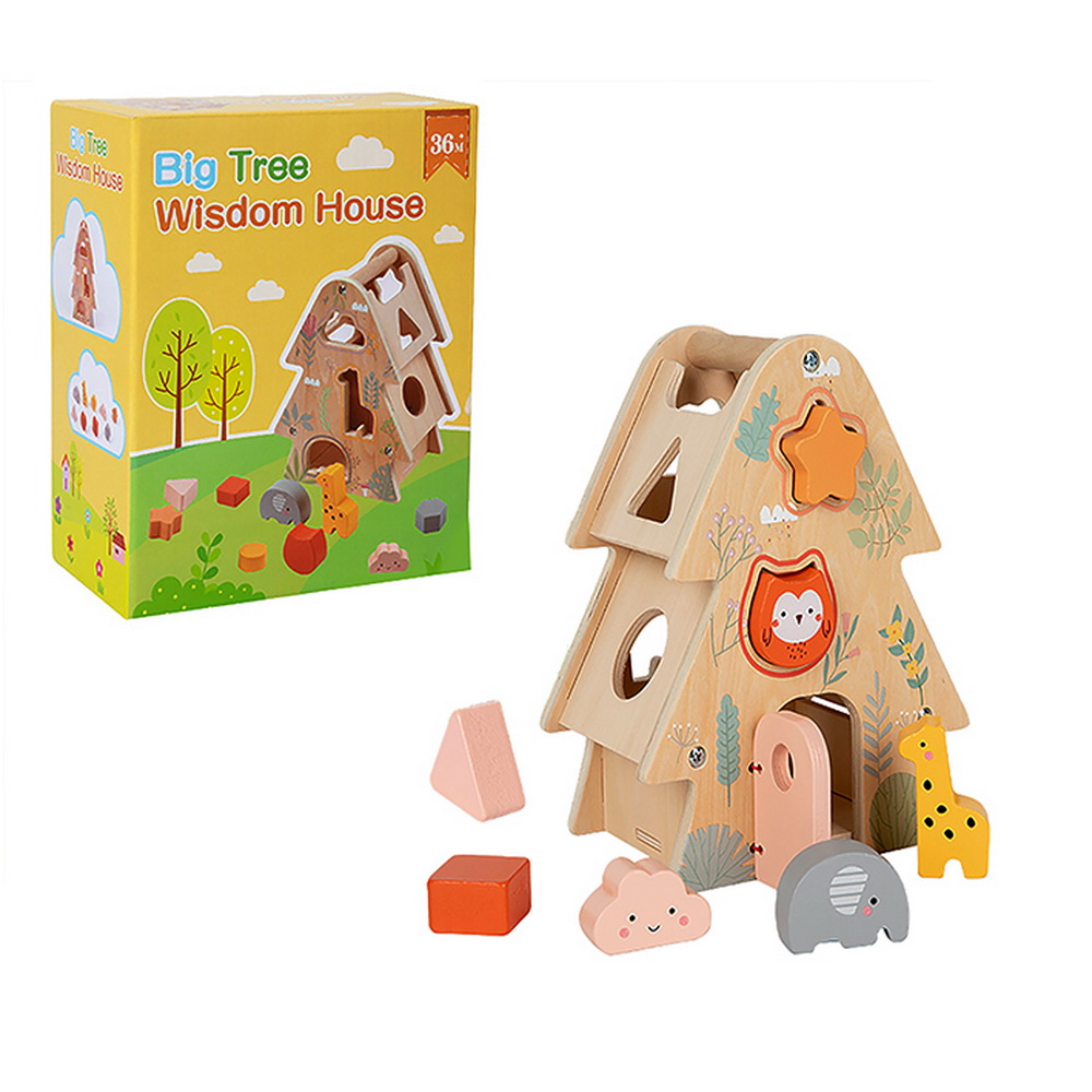 CASA ARBOL MADERA DE ENCAJE